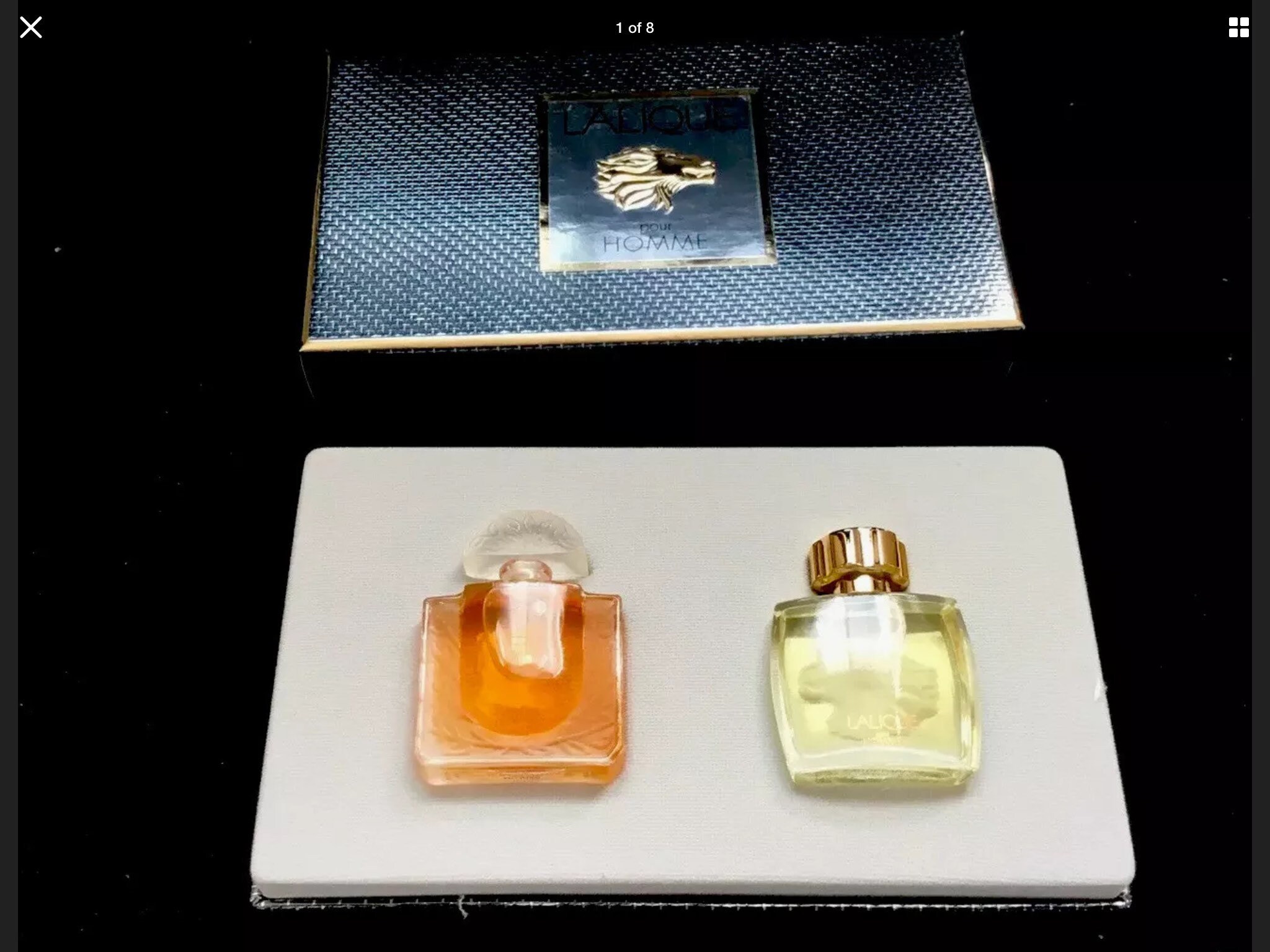 Juego de perfume en miniatura lalique con caja original. Etsy Juego de perfume en miniatura lalique con caja original. Etsy