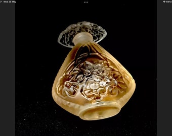 Lalique miniature perfume bottle.       Limited Edition