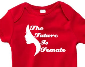 The Future is Female Onesie, Bodysuit, Children's Clothes