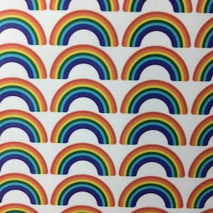 Rainbow Sticker Sheet - 63 Stickers