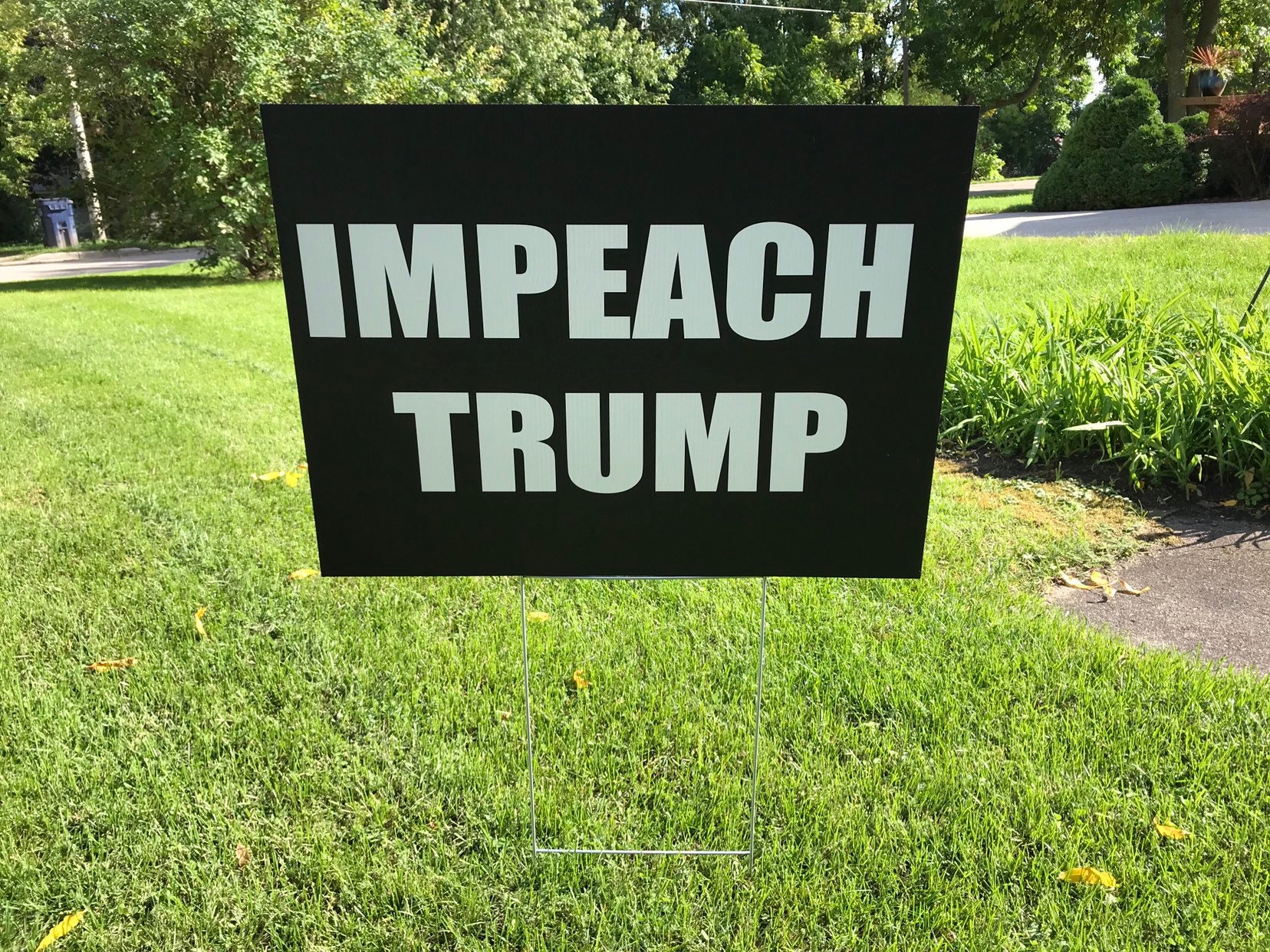 Impeach Trump Yard Sign | Etsy
