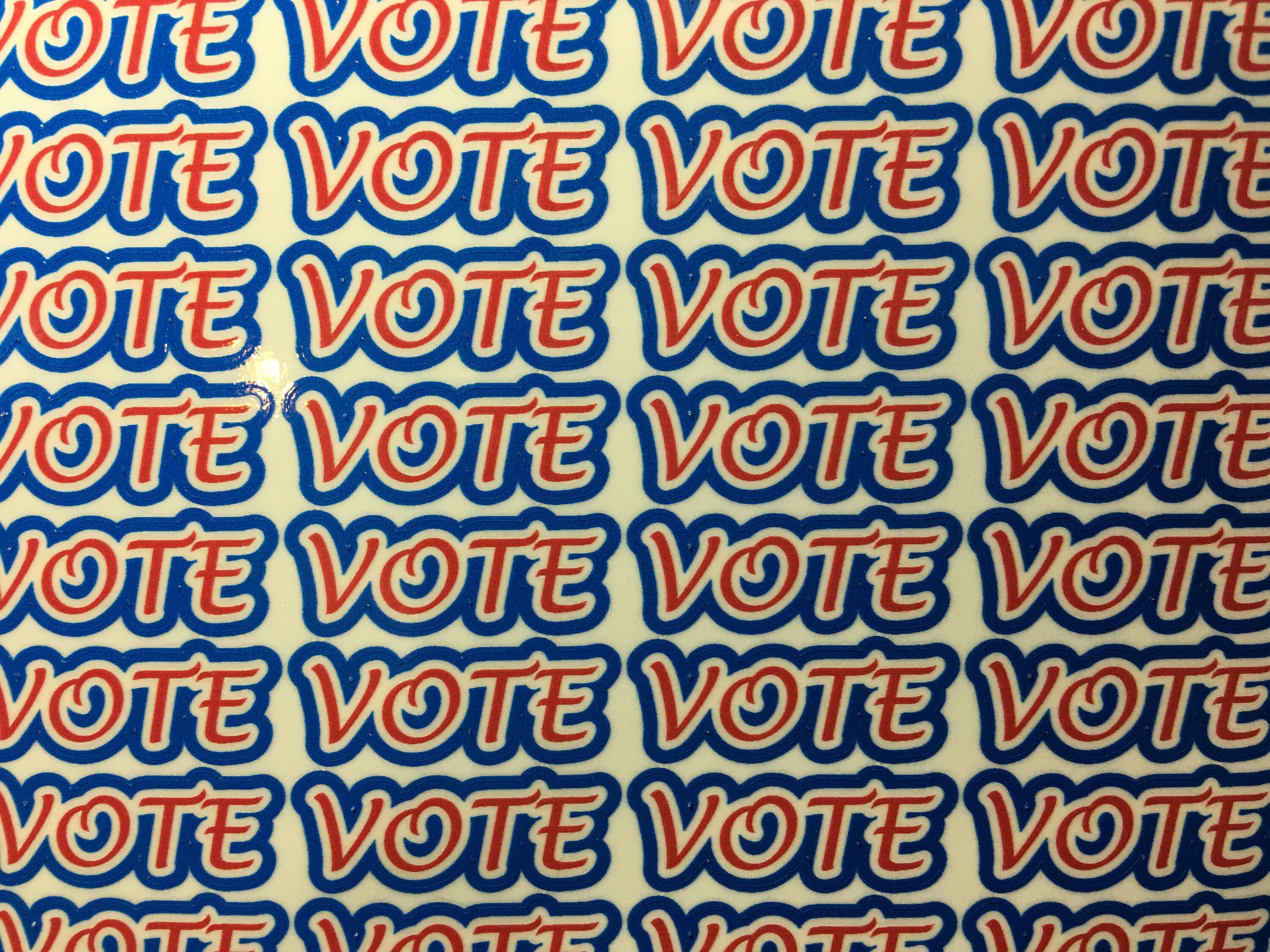 Vote Sticker Sheet - 102 Stickers - Etsy