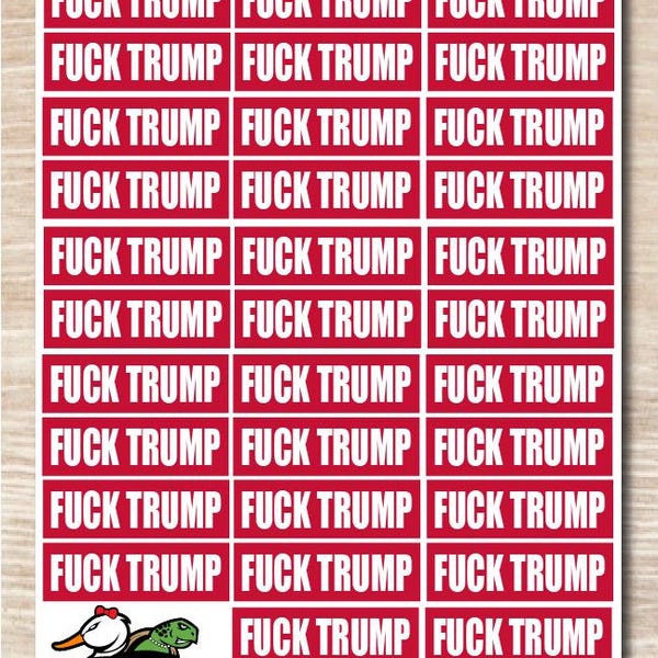 Trump Lies Stickers - Etsy