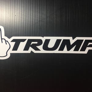F*** トランプ ステッカー、ビニール デカール