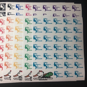 The Future is Female Profile Stickers, Vinyl Decal Sheet