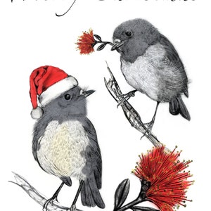 New Zealand Robin Christmas Card image 4