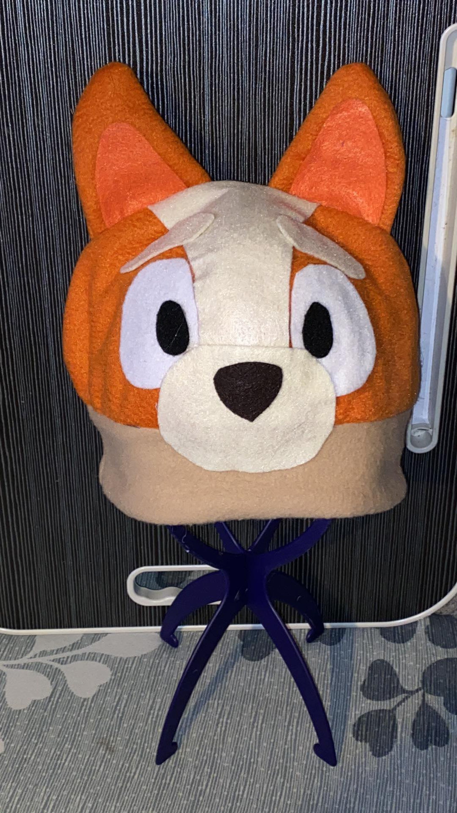 Blue or Orange Dog Inspired Hat Bluey Bingo Costume Cosplay Etsy