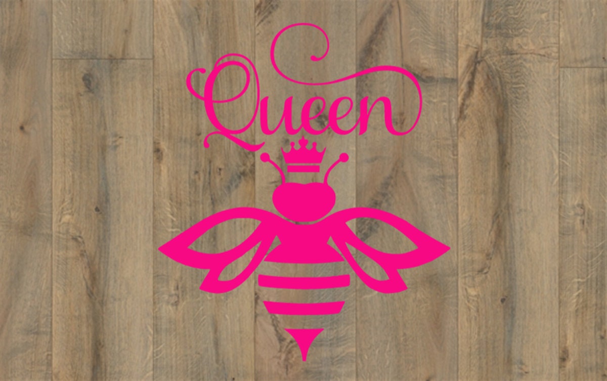 Queen Bee Decal Queen Bee Sticker Hood Decals for Women Etsy