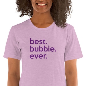 Best bubbie ever | Gift for bubby | Jewish Grandma Short-Sleeve T-Shirt