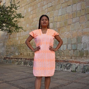 Mexican dress, loom huipil, Oaxaca , hippie dress, boho mini dress, kaftan beach, boho, bohemian dress, mini kaftan, robe, tunic, mini dress