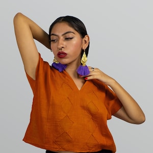 Huipil mexican, bohemian, gift for her, mexican blouse, boho, handmade, mexican blouse, bohemian , hippie, confort , comfy top,  top, sierra