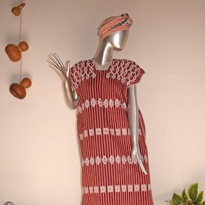 Pre order Mexican dress, loom  huipil, Oaxaca, hippie dress, boho mini dress , long dress, kaftan beach, boho, bohemian dress, mini kaftan