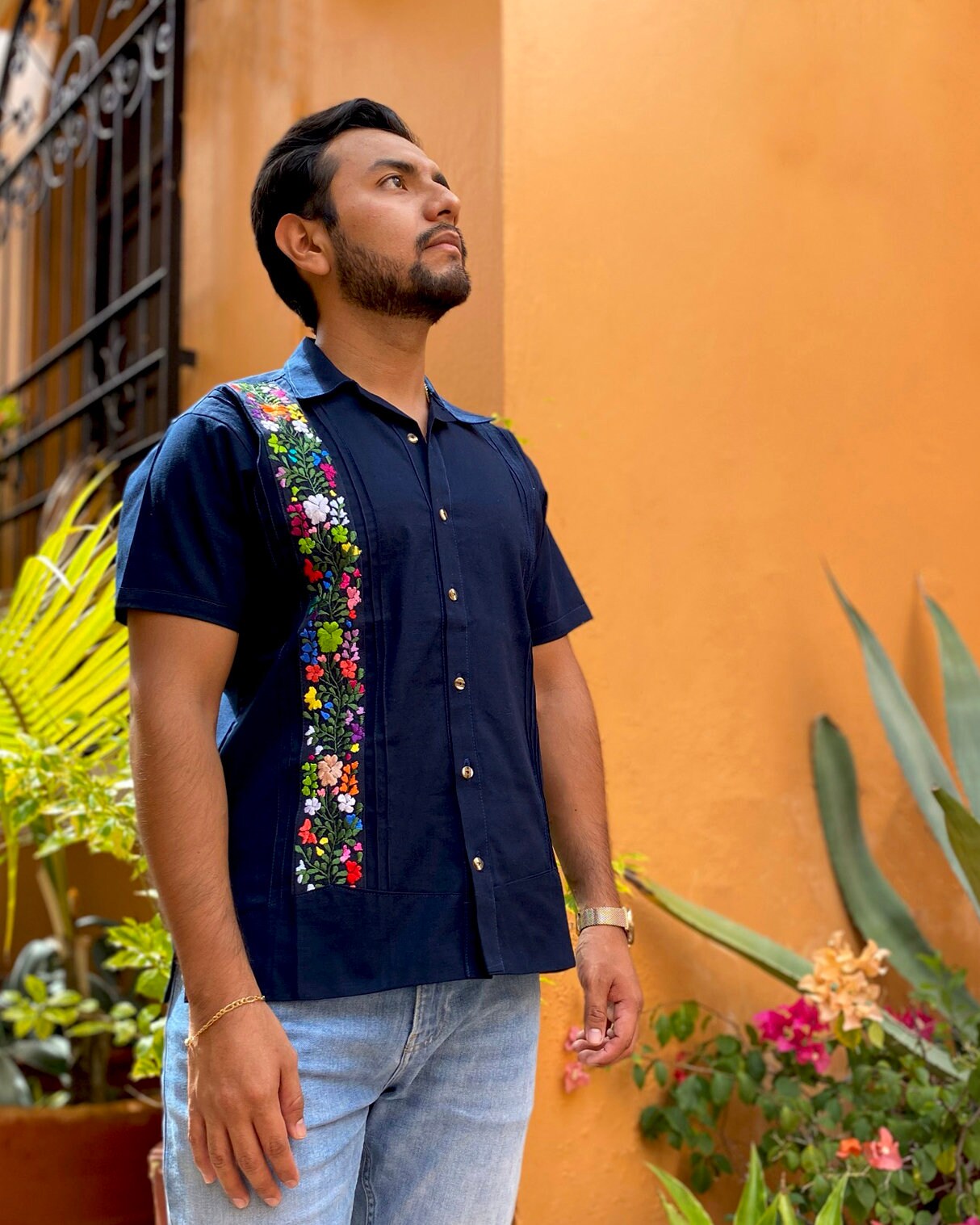 Camicia store messicana uomo