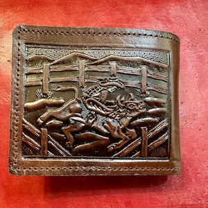 Cowboy Wallet "Royal Quetzalcóatl"(Feathered Serpent) – History & Mexican Pride in Your Hands