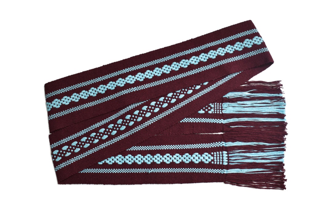 Woven Sash, Woven Sash Belt, Cinturón, Belt, Mexican Sash Belt, Mexican