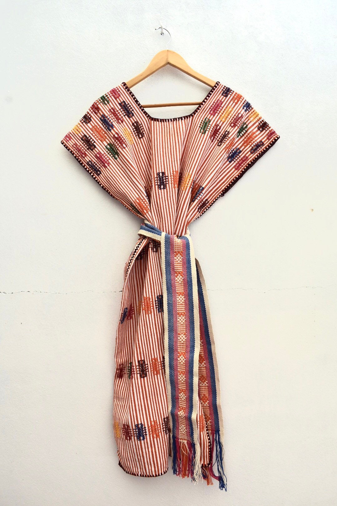 Mexican Dress Loom Huipil Oaxaca Dress Hippie Dress Boho - Etsy
