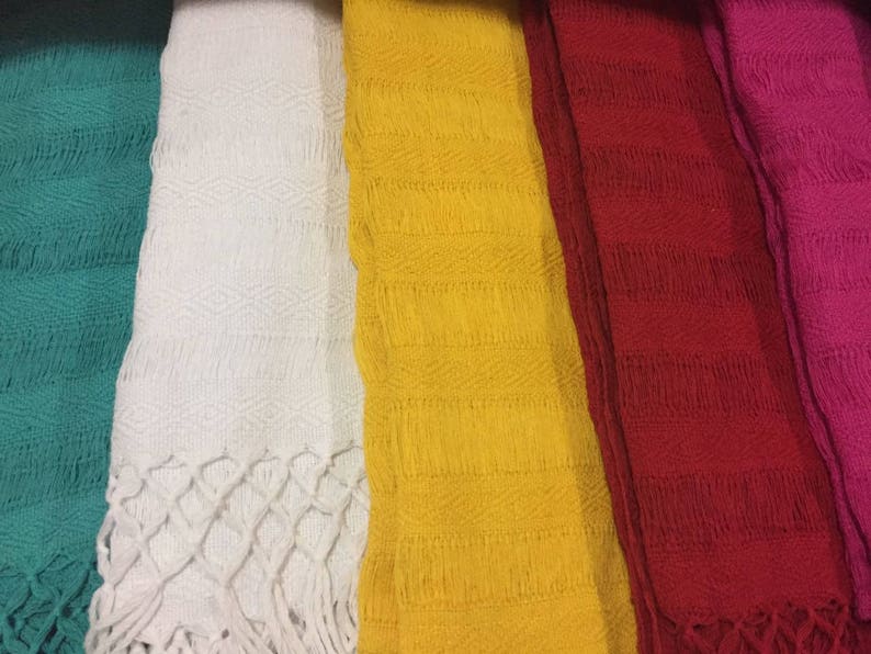 Rebozo mexicano, chalina, mexican rebozo, scarf, bufandas, fulares, bufanda mexicana 100% cotton, deshilado fino, chal tejido, poncho, capa image 3