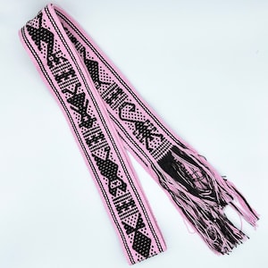 Cinta de Telar de Cintura de Algodón Oaxaqueña - Cinturón Tejido Artesanal