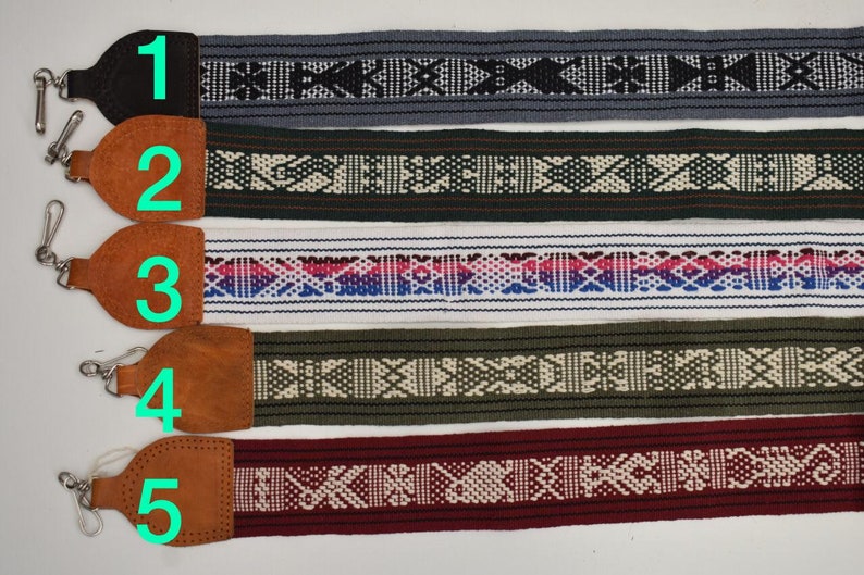 hand made loom camera strap photographer gift leather camera accessories Cinta bohemian boho A camera strap