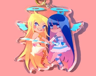 Panty and Stocking Holo Charms