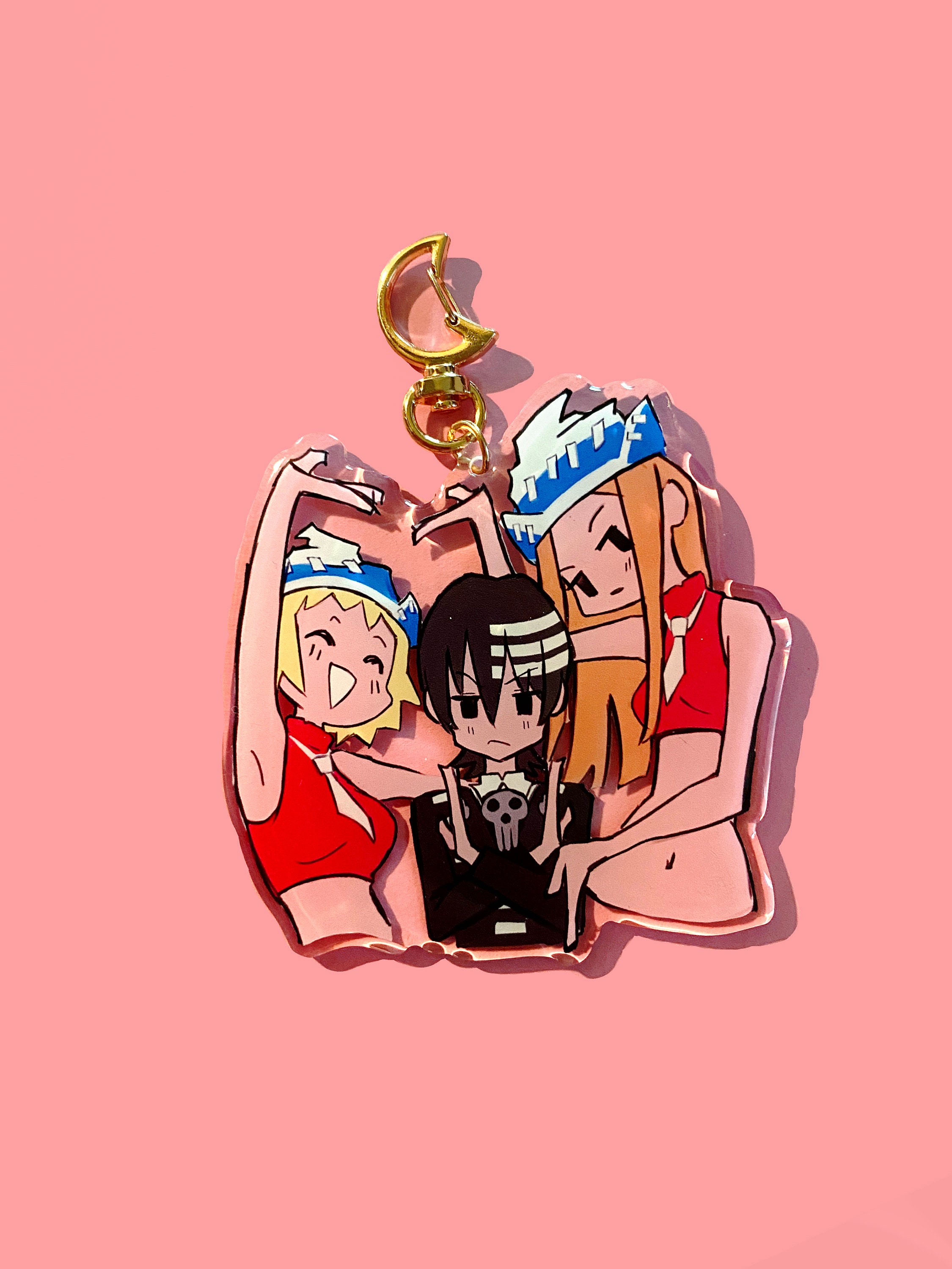 Soul Eater Death The Kid Liz And Patty Drawing