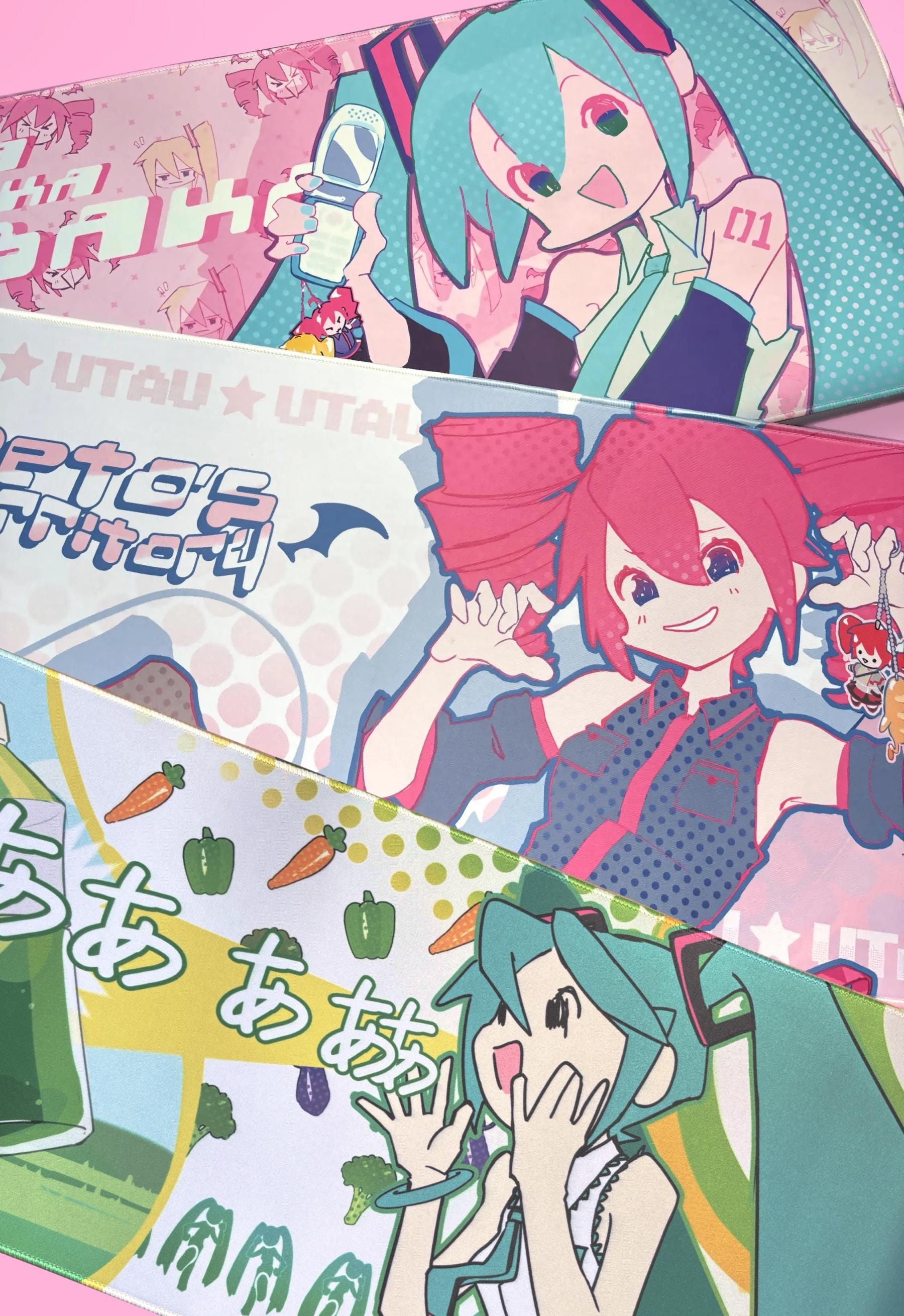 ボカロ UTAU 特典 ラバスト ステッカー 初音ミクシンフォニー 重音テト ボカロ UTAU 特典 ラバスト ステッカー 初音ミクシンフォニー