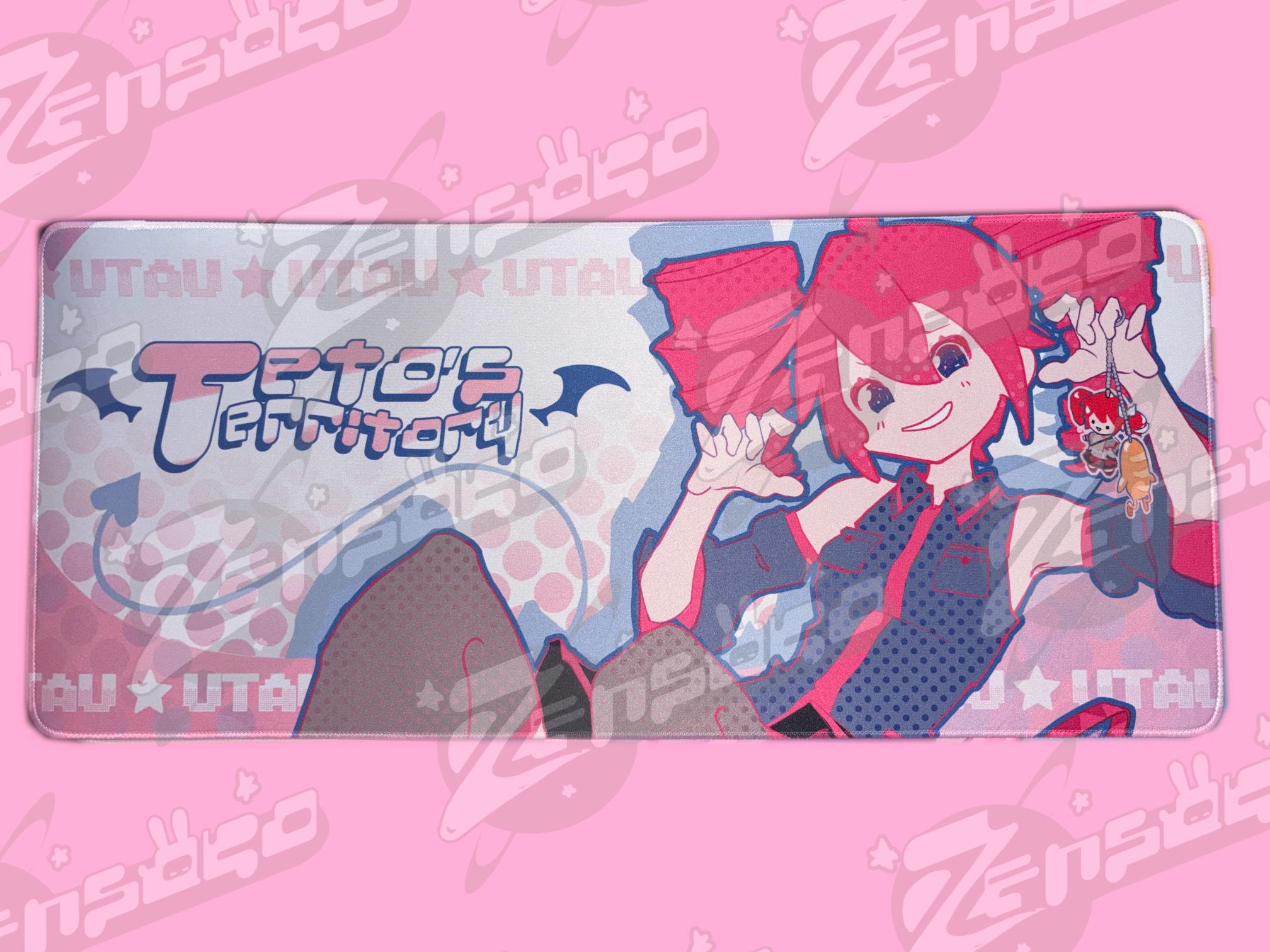 初音ミク/累テト/大型デスクマットマウスパッド【NEW NERU DESIGN