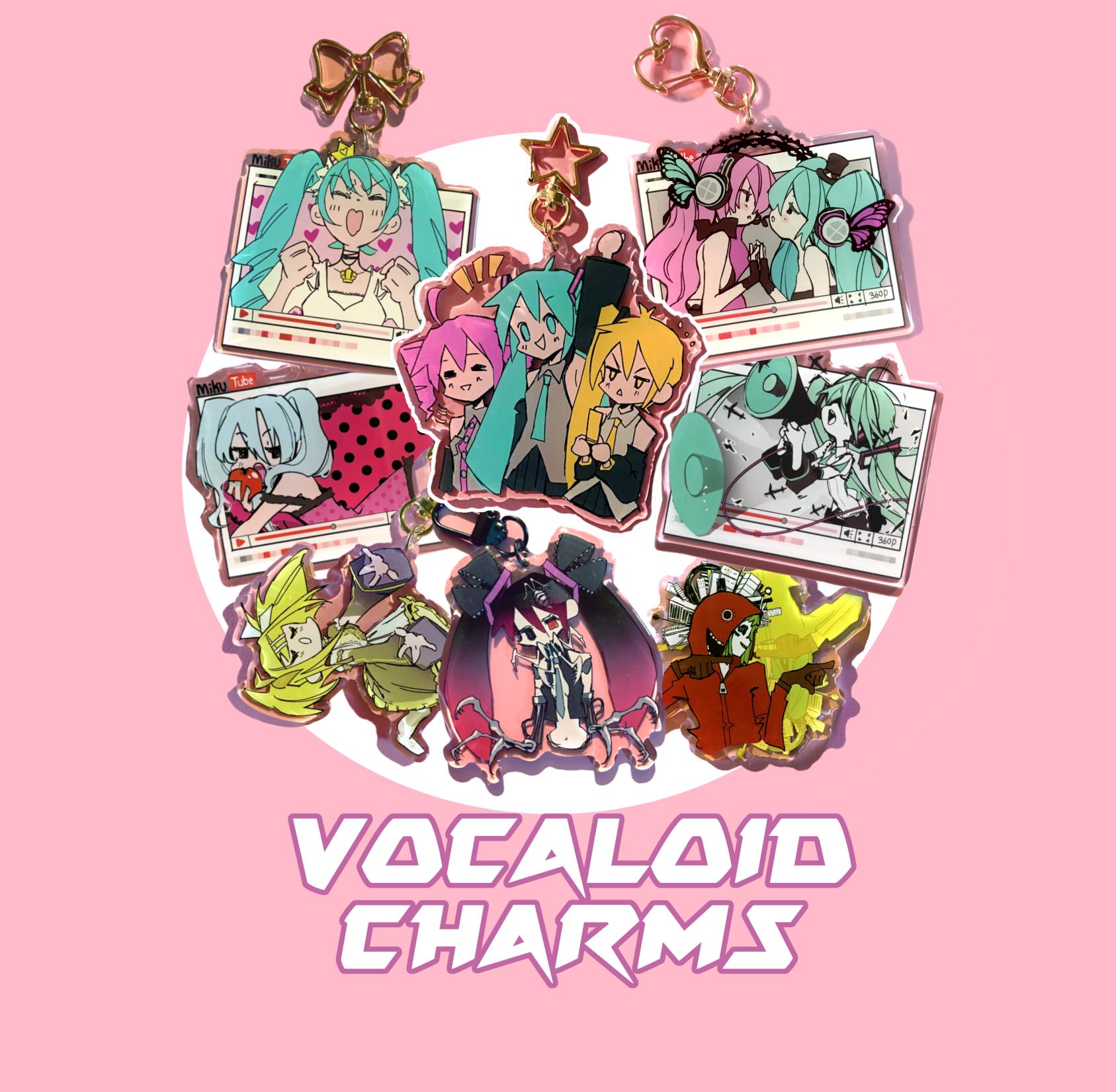 Vocaloid Charms! [Hatsune Miku, Triple Baka, Kagamine Rin, Calne Ca]