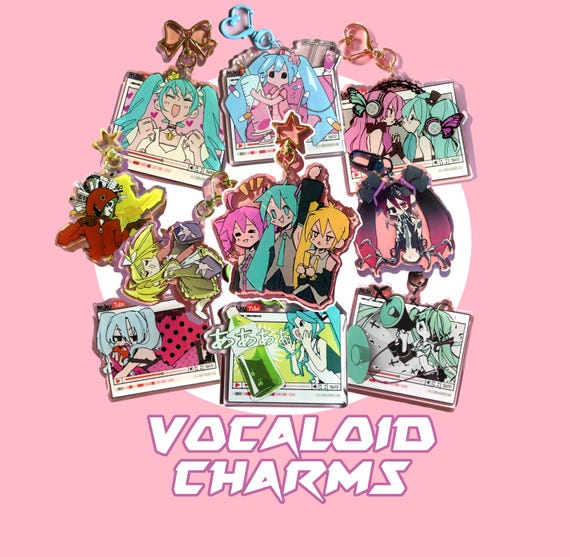 Vocaloid Charms! [Hatsune Miku, Triple Baka, Kagamine Rin, Calne Ca]