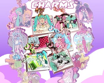 Vocaloid Charms! [Hatsune Miku, Triple Baka, Kagamine Rin, Calne Ca]