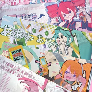 PRE-ORDER!!  Hatsune Miku / Kasane Teto/ Megurine Luka - Large Desk Mat Mousepads [JULY 2026]
