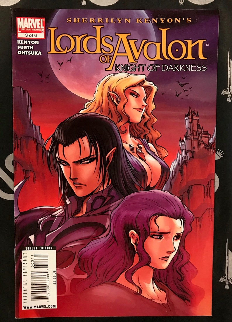 Lords of Avalon® Knight of Darkness Marvel Comic Set 1-6 image 4