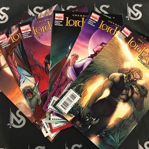 Lords of Avalon® Knight of Darkness Marvel Comic Set 1-6 image 1