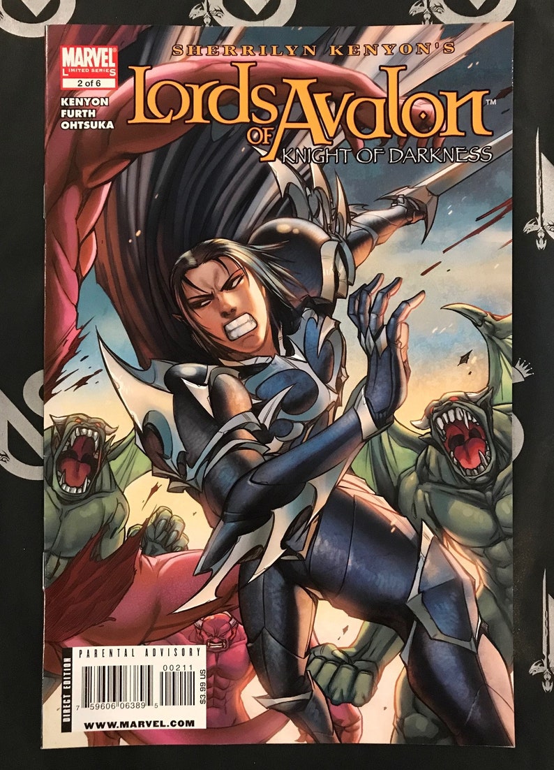 Lords of Avalon® Knight of Darkness Marvel Comic Set 1-6 image 3