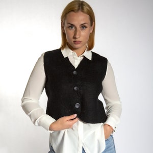 Felted Wool Waistcoat Etsy Australia