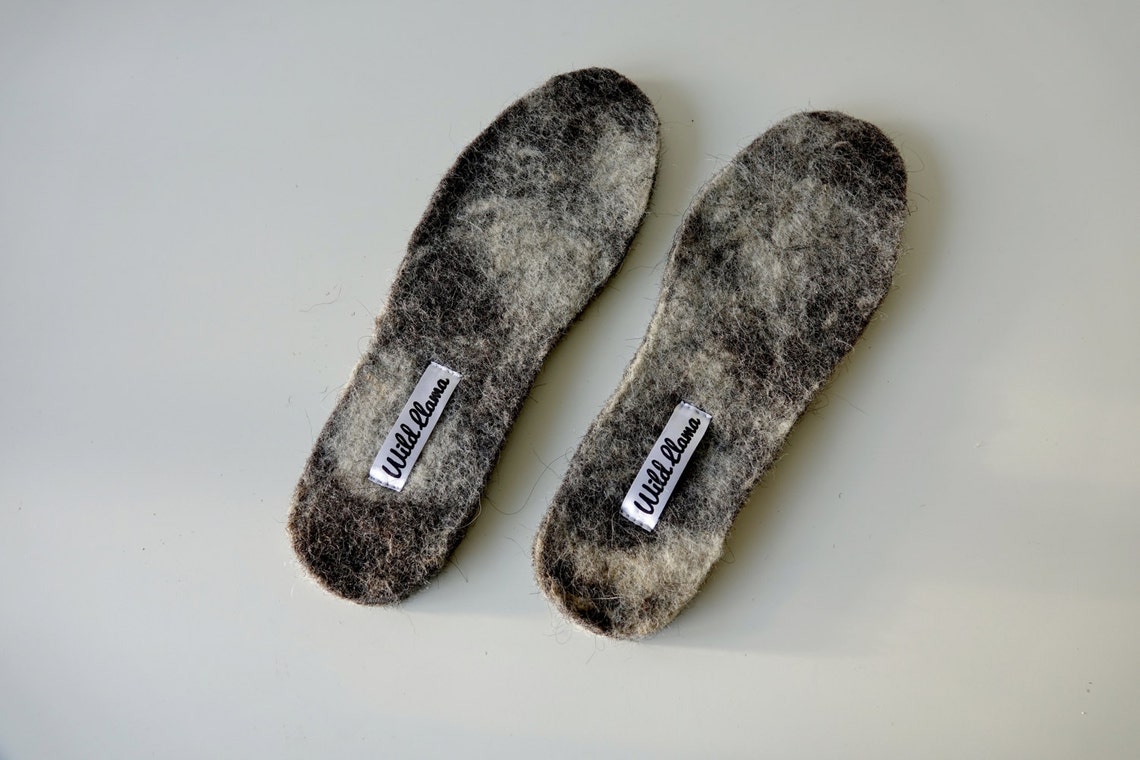 Felted Felt Wool Shoe Insole Inserts for Men/women Made From Etsy