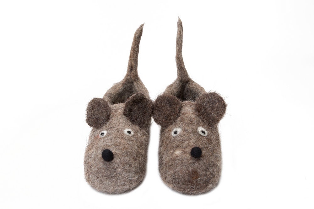 Mouse Slippers Etsy Ireland
