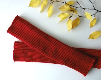 KEEP WARM: Scaldabraccia in lana Merino - lunghi e caldi - guanti senza dita / scaldavivande / inverno