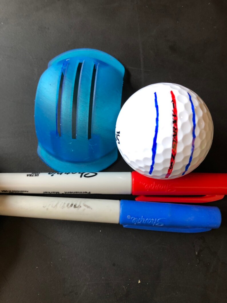 Custom Golf Ball Marker Callaway Triple Track Line Etsy