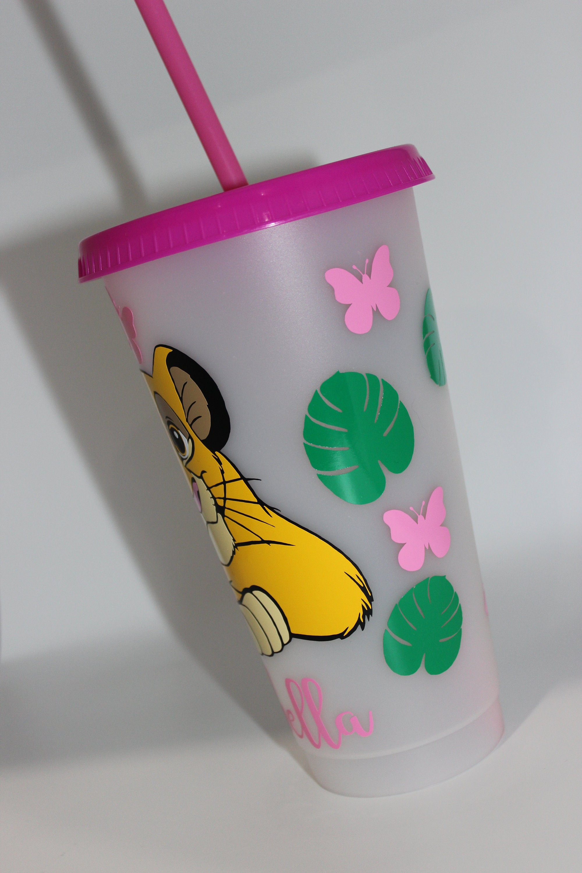 Lion King Color Changing Cup, Simba, Disney Cup, Disney Cups, Reusable
