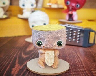 CAMEMBERT CHIBY-artdoll juguete decoración del hogar blythe hecho a mano lindo regalo de coleccionista italiano