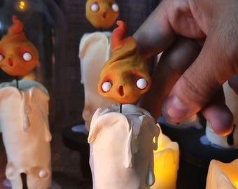 不気味でキュートなアート彫刻、ゴシックなホームデコレーション用の