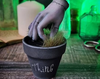 HAND POT - witch core, spooky home decor halloween artdoll gothic witchy dark aesthetic  film
