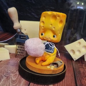 QUESO ARTDOLL - デコラシオン デル オガル コシナ グルメ リンド レガロ チェダール フロマージュ オーク