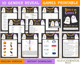 Juegos de revelación de género Boo-y o Ghoul: Tema de Halloween (Descarga digital)