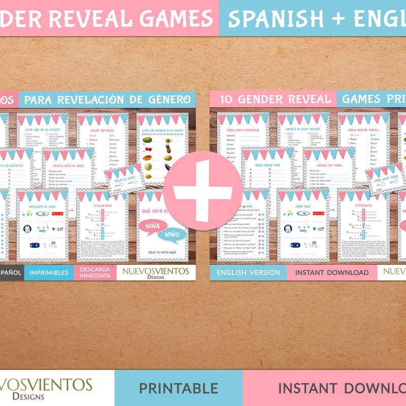 Printable Games English - Etsy