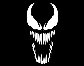 Venom decal Etsy