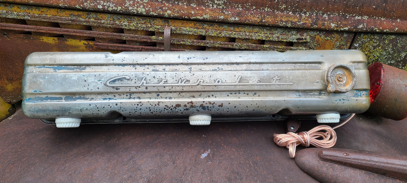 Vintage Valve Cover Light Etsy