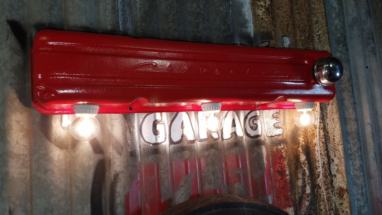 Vintage Valve Cover Light Etsy