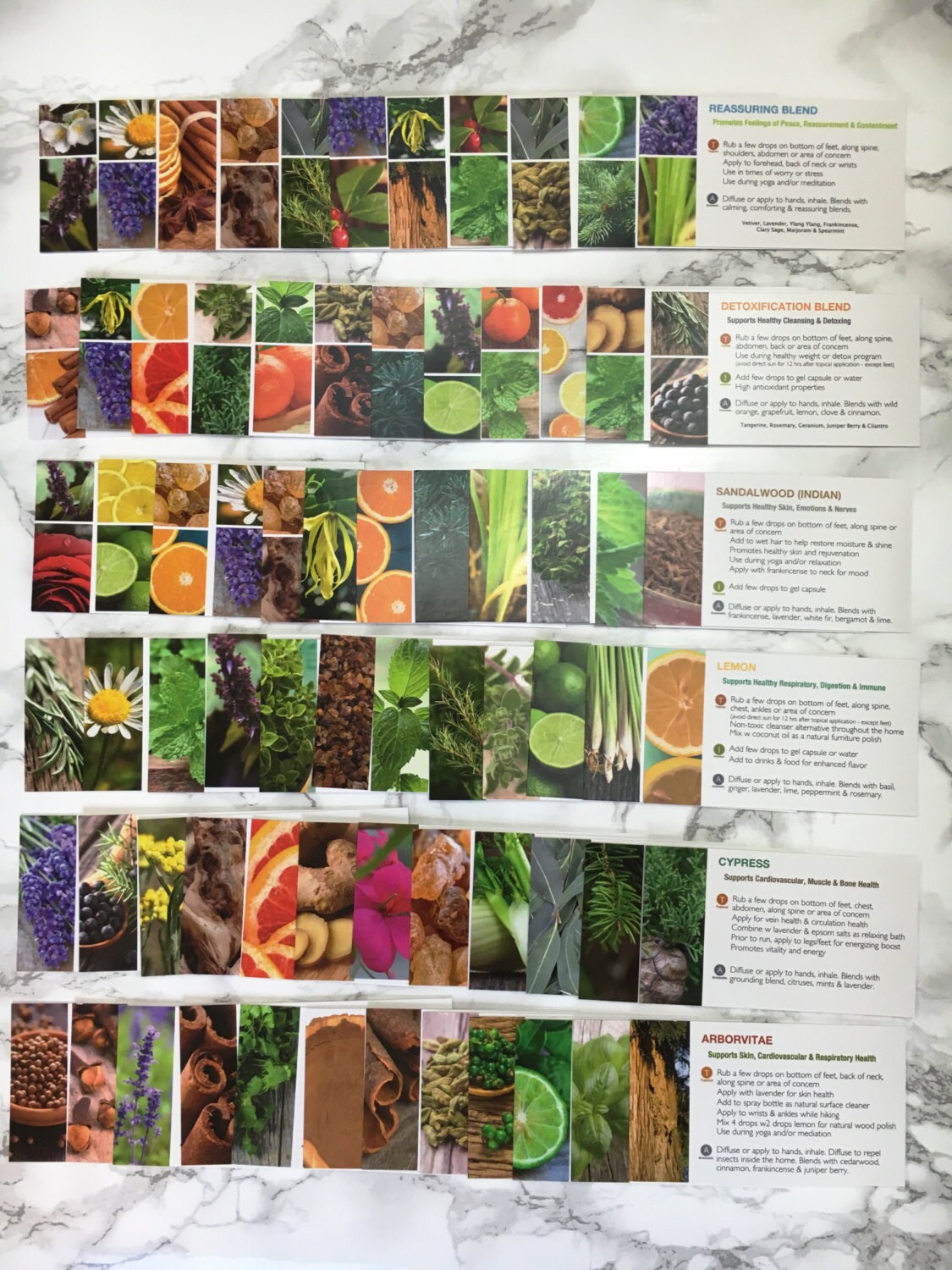 Every Oil Sharing & Information Cards, Designed to Be Compatible With ...
